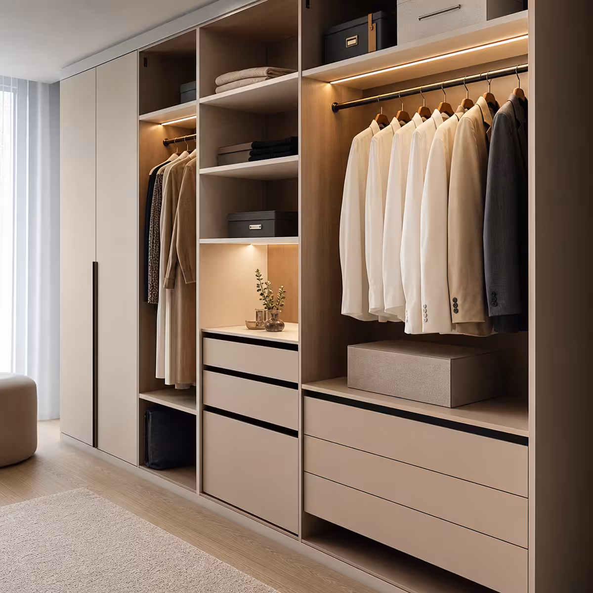 Mobilă la comandă (bucătărie, dressing)