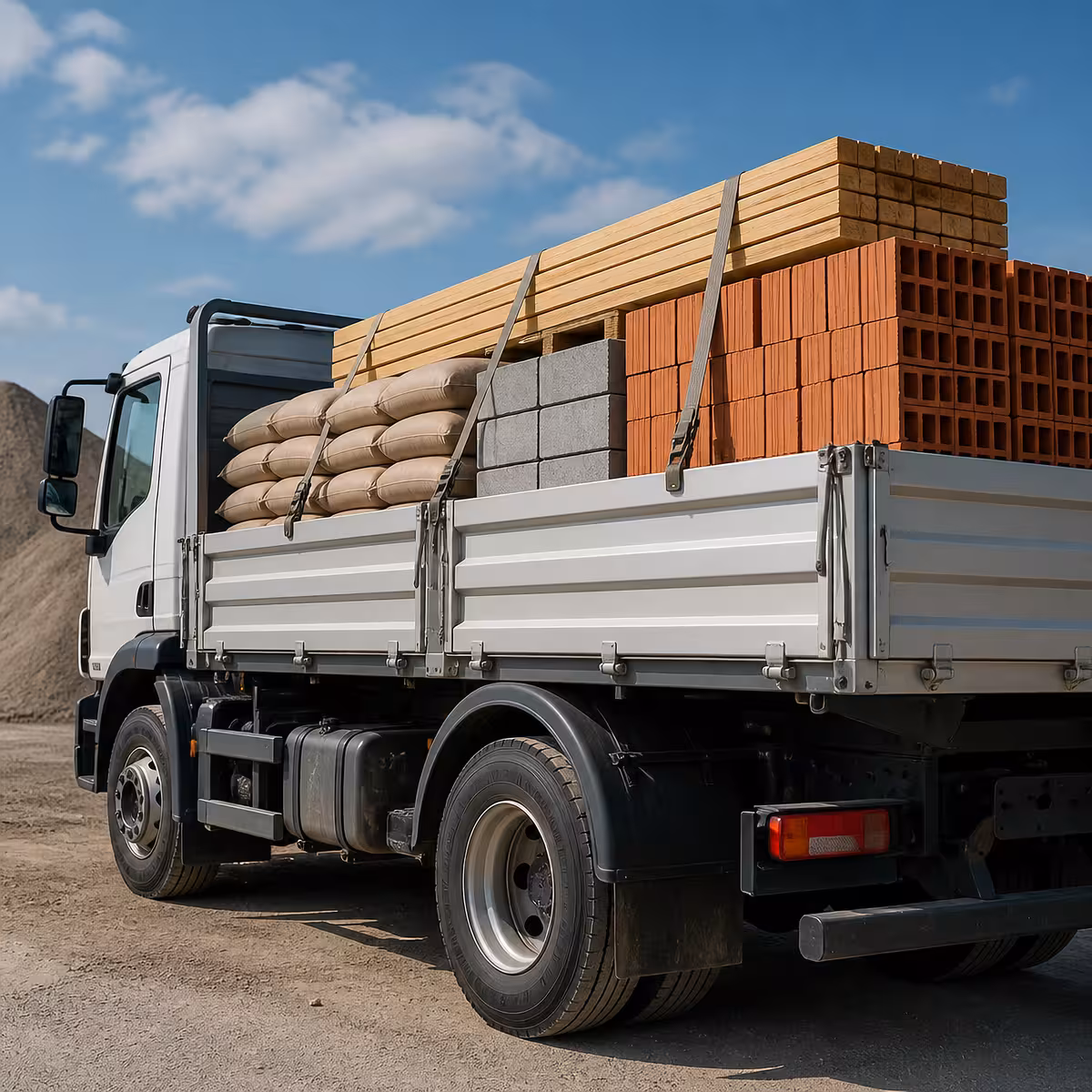Transport materiale construcții